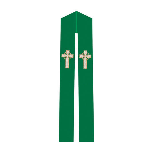 Celtic Cross Overlay or Deacon Stole