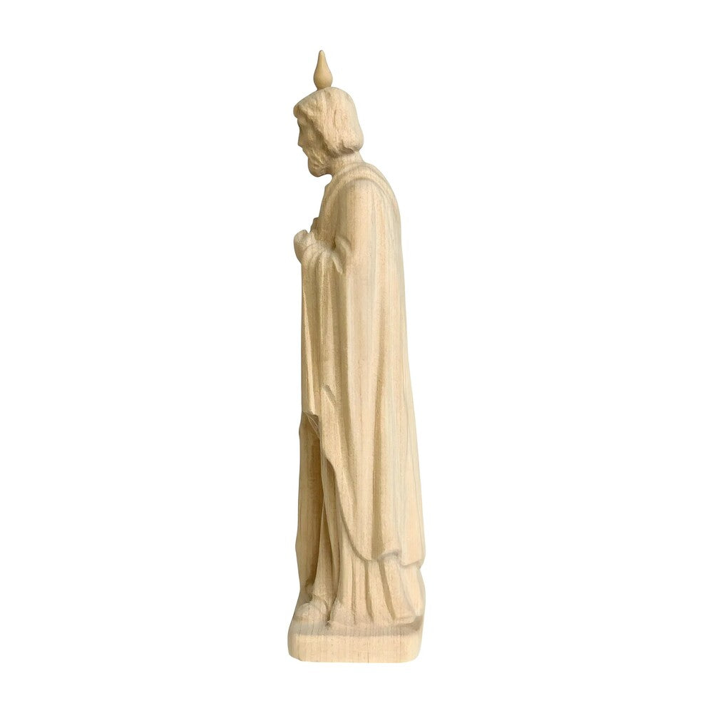 Statue of Saint Jude Thaddeus Carved in Val Gardena Wood