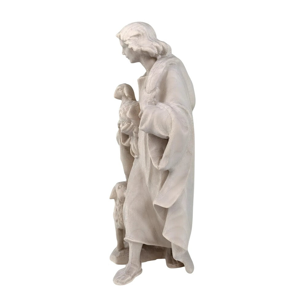 Pastor with Lamb - Maple Wood