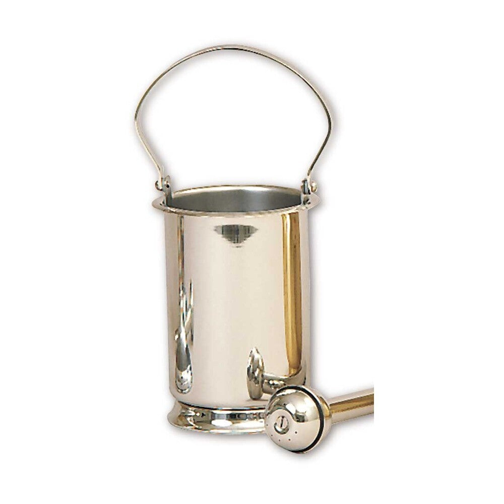 Stainless Steel Holy Water Pot & Sprinkler, Style K189