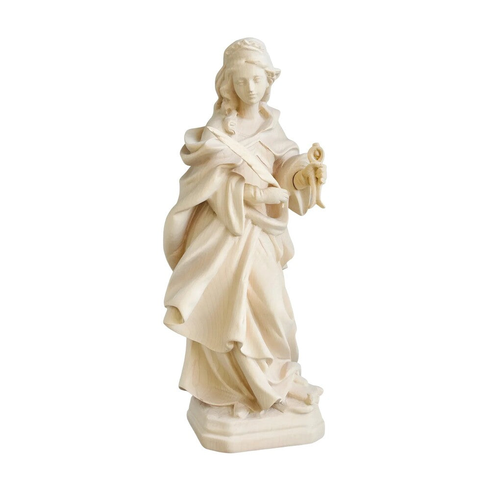 Saint Apollonia | Carved Wood Statue, Patron Saint of Dentists