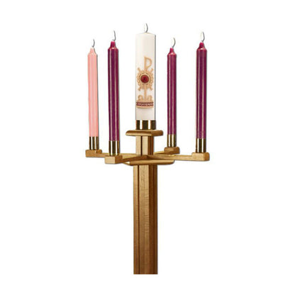 51% Beeswax Advent Candles