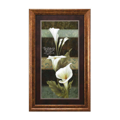 Serene Calla Lilies By Rebecca Baer
