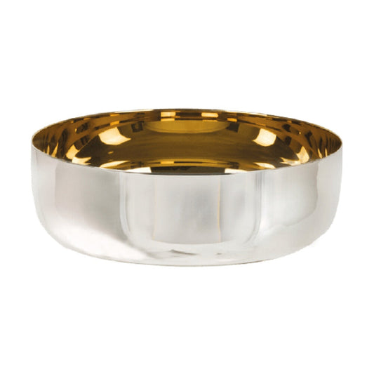 Open Ciborium - 6⅛" Bowl, Silver, Gold-Line
