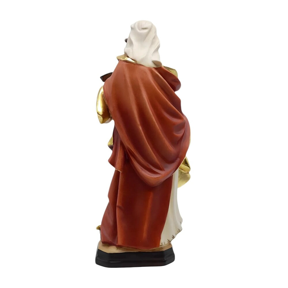Saint Catherine of Alexandria Statue - Val Gardena Wood Sculpture