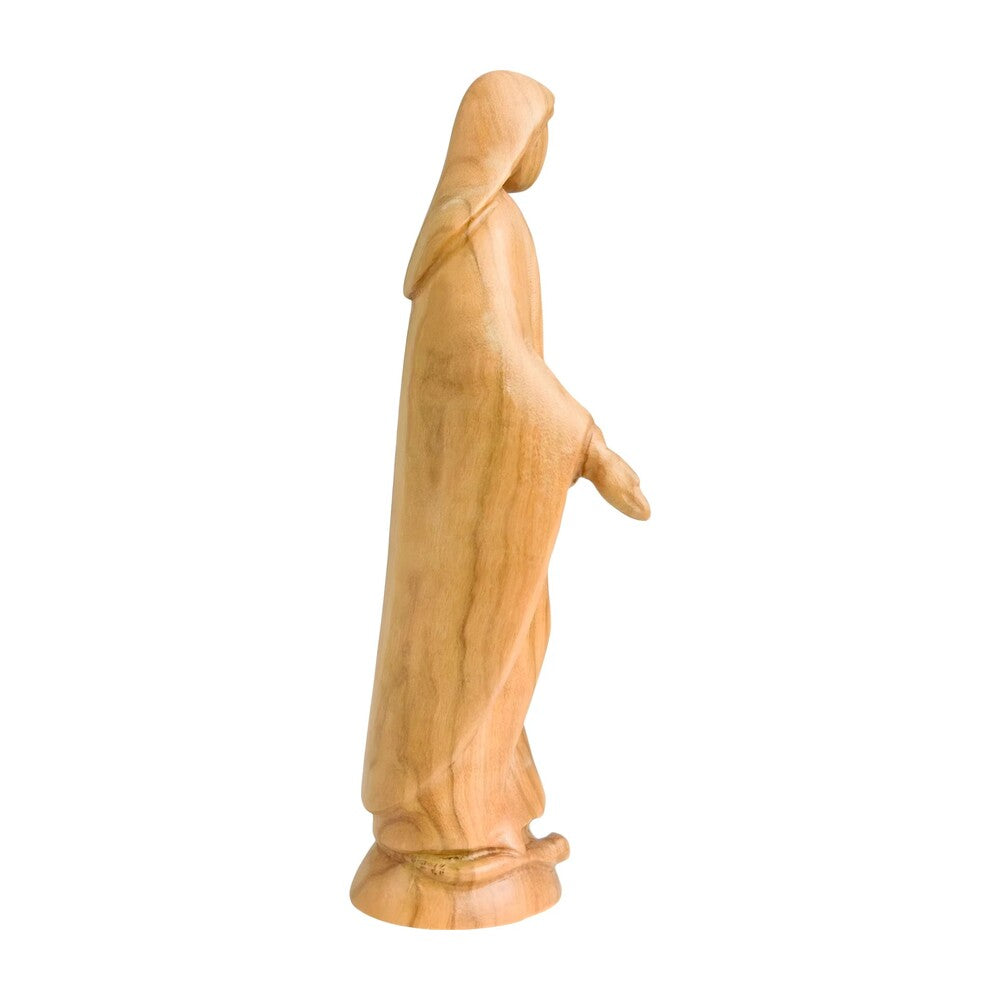 Modern Miraculous Madonna – Val Gardena Wood Carving