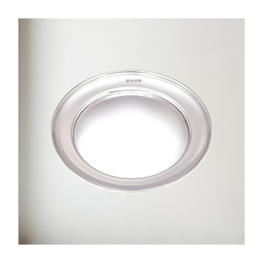Medium Polished Finish Pewter Plate