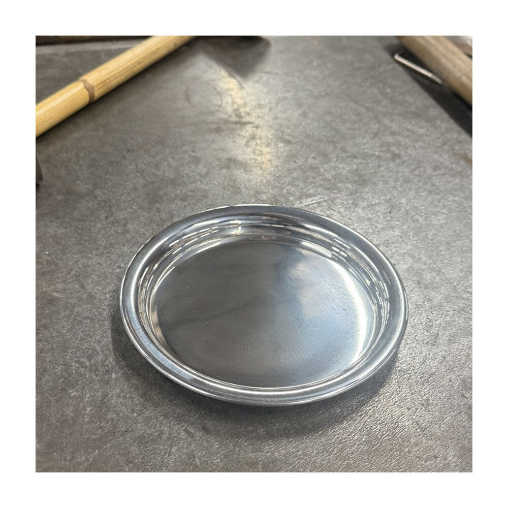 Small 170mm Round Pewter Tray