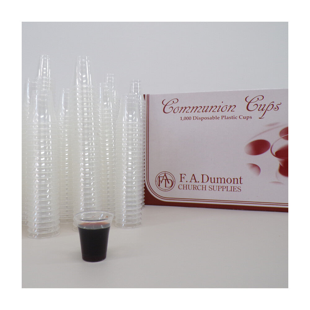 1000 Disposable Communion Cups - Save £10 When You Buy 5 Boxes!