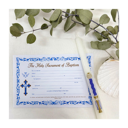 Baptism by Water and The Holy Spirit Candle