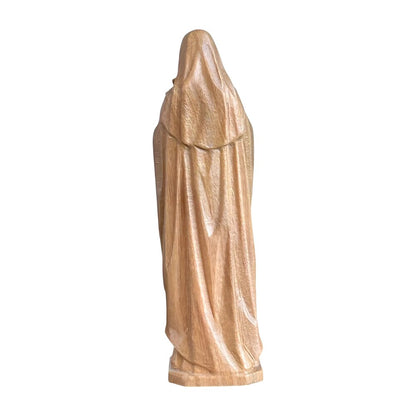 Statue of Saint Thérèse of Lisieux in hand-carved and hand-painted wood
