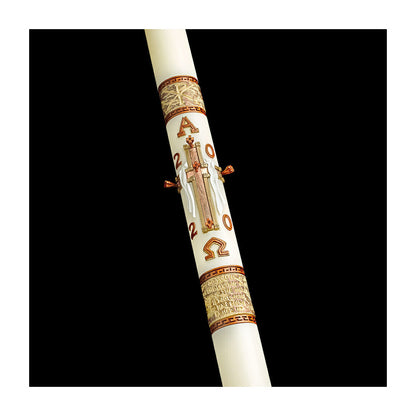 Luke 24 Paschal Candle