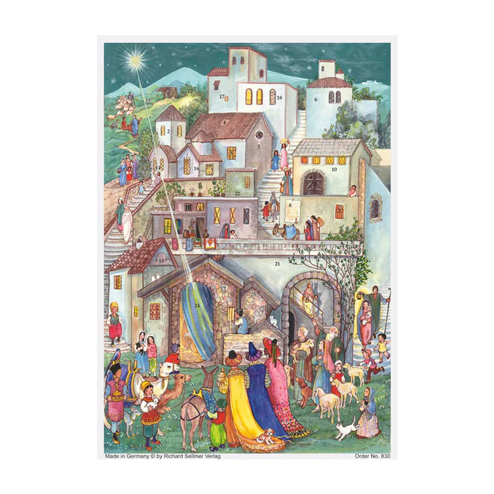 Three Kings In Bethlehem Advent Calendar