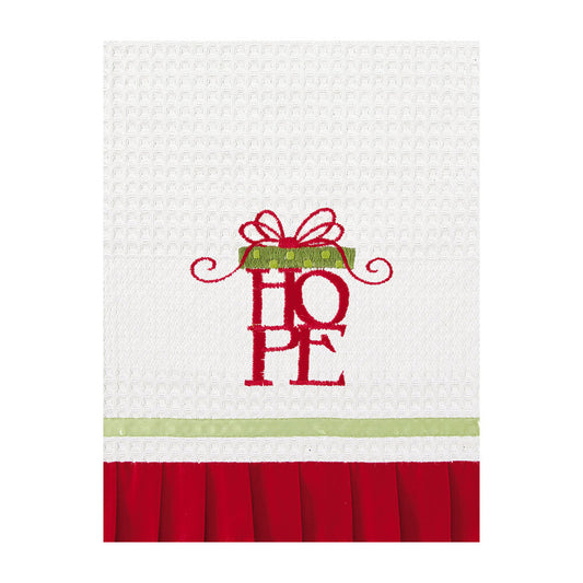100% Cotton Christmas Hope Kitchen Towel