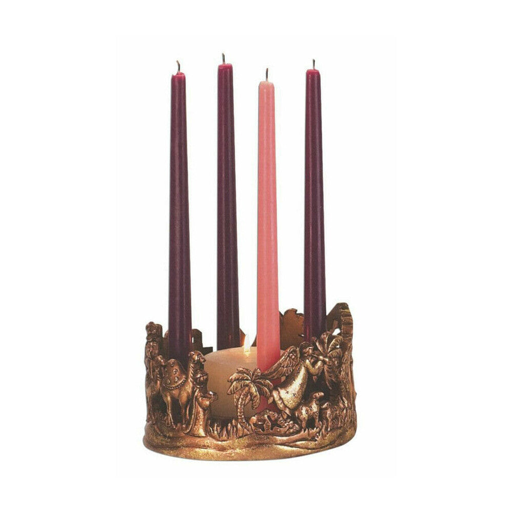 Nativity Advent Candleholder