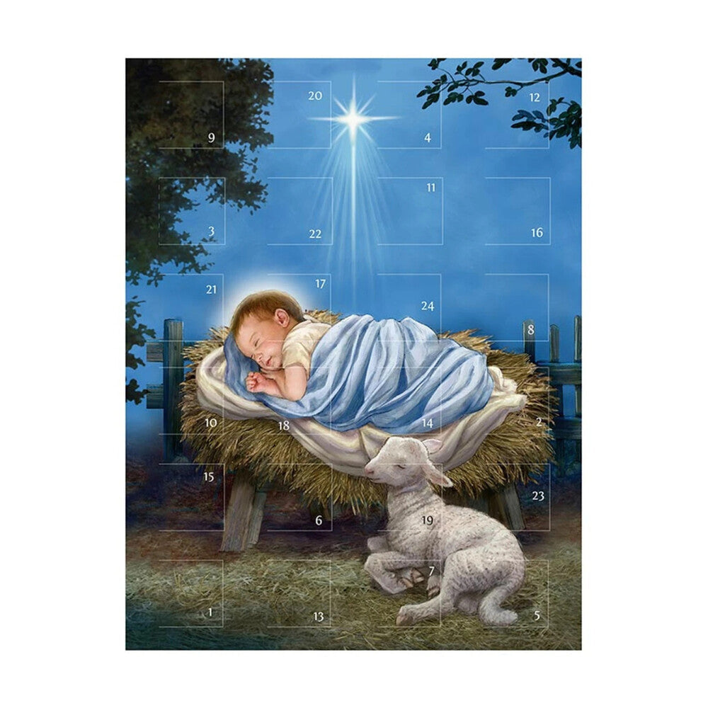 Advent Calendar Greeting Card - Christ Child