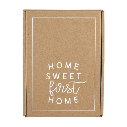 Home Sweet First Home Cotton Flour Sack Tea Towel