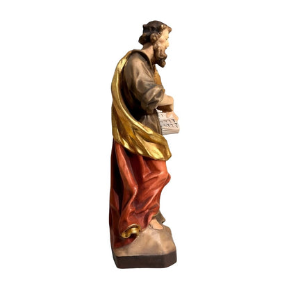 Polychrome and Gilded Wooden Statue St. Benjamin of Persia | Dolfi