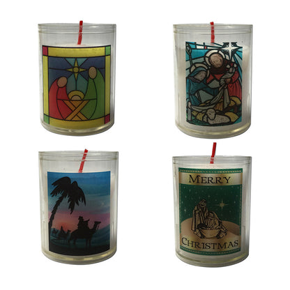 24 Hour Christmas Votive Lights
