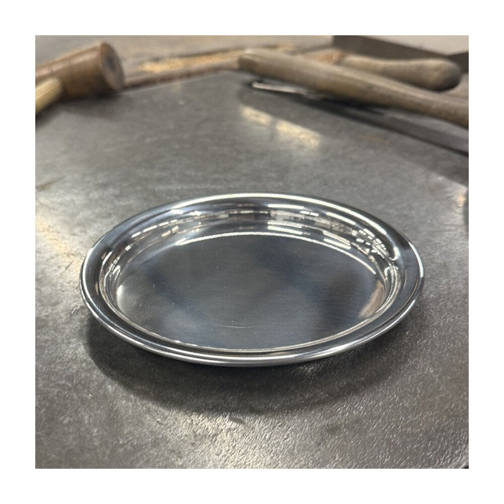 Small 170mm Round Pewter Tray