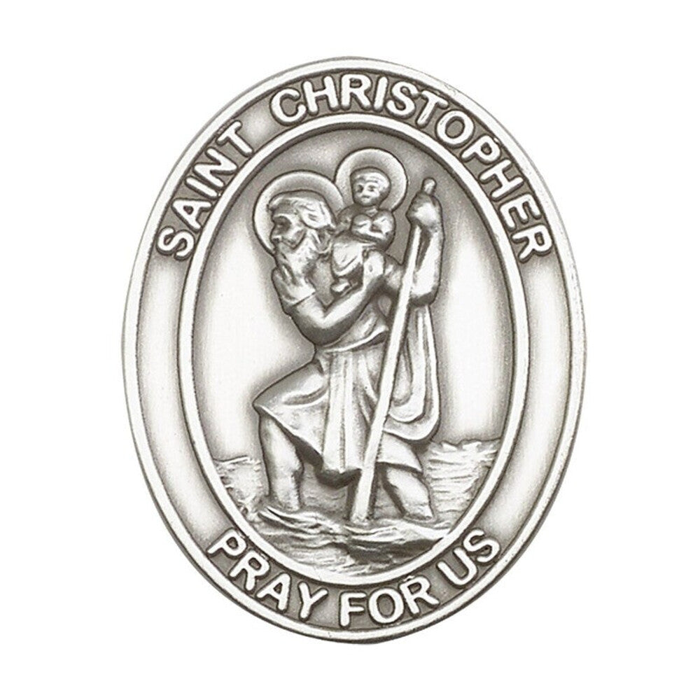 St. Christopher Visor Clip