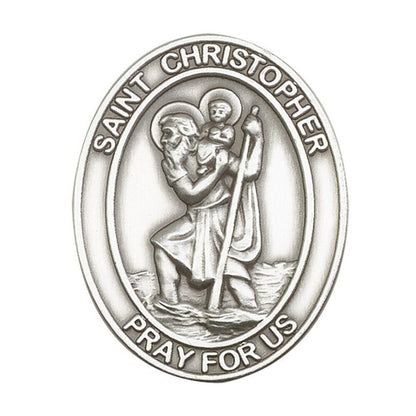 St. Christopher Visor Clip