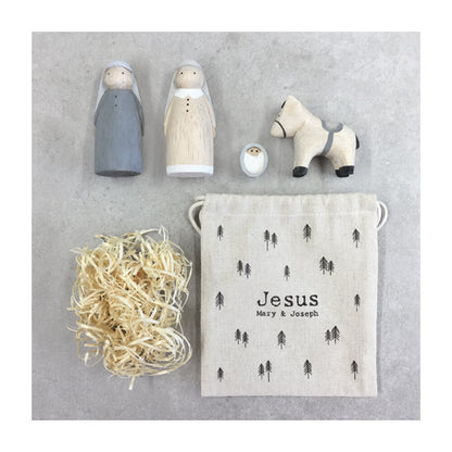 Jesus, Mary & Joseph Bag Set