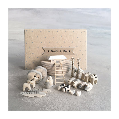 Natural Little Noah's Ark Set in Box