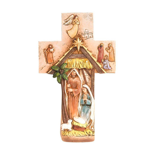 8 1/4" High Holy Family Cross