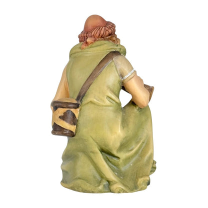 Shepherd with Horn and Lamb - Maple Wood