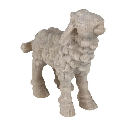 Standing Lamb -Maple Wood