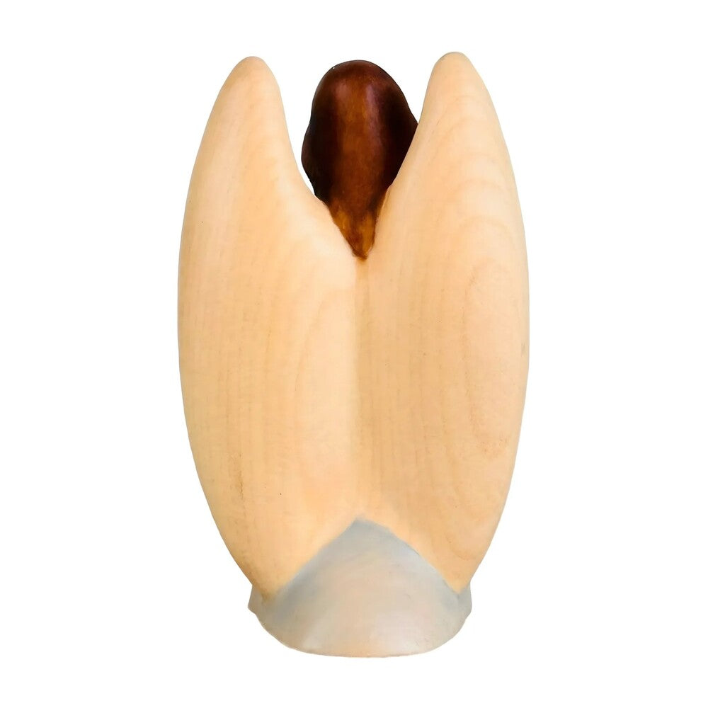 Guardian Angel with Child Hand-carved in Maple Wood