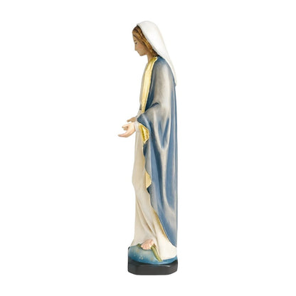 Wooden Sculpture Immaculate Conception Madonna from Val Gardena