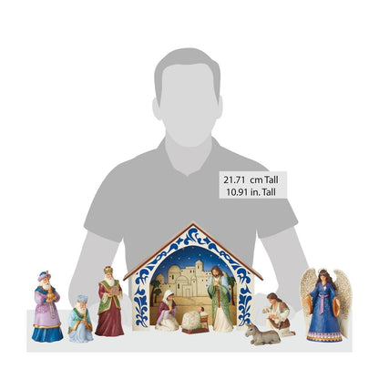 10 PC Nativity Set Figurines