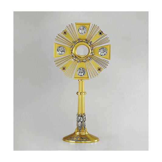 27 1/2" Silver & Gold Plated Monstrance