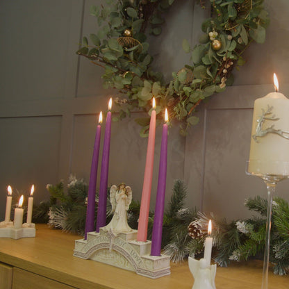 Angel Advent Candleholder