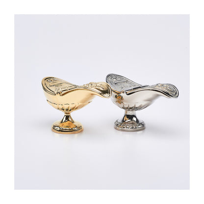 Incense Boat - Gold or Nickel Finish