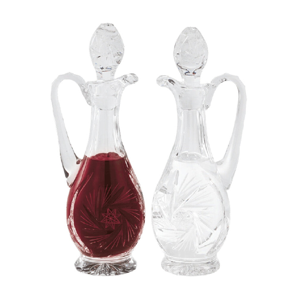 CB-14 - Lead Crystal Cruets