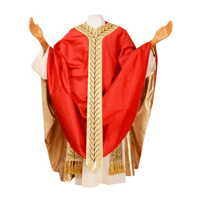 Pure Silk Embroidered Gothic Style Chasuble