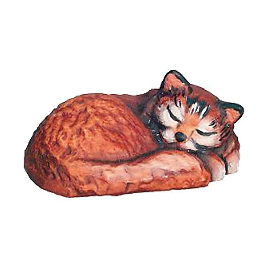 Sleeping Kitten - Maple Wood