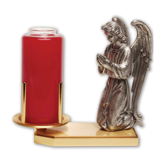 Devotional Candle Holder 24k Gold