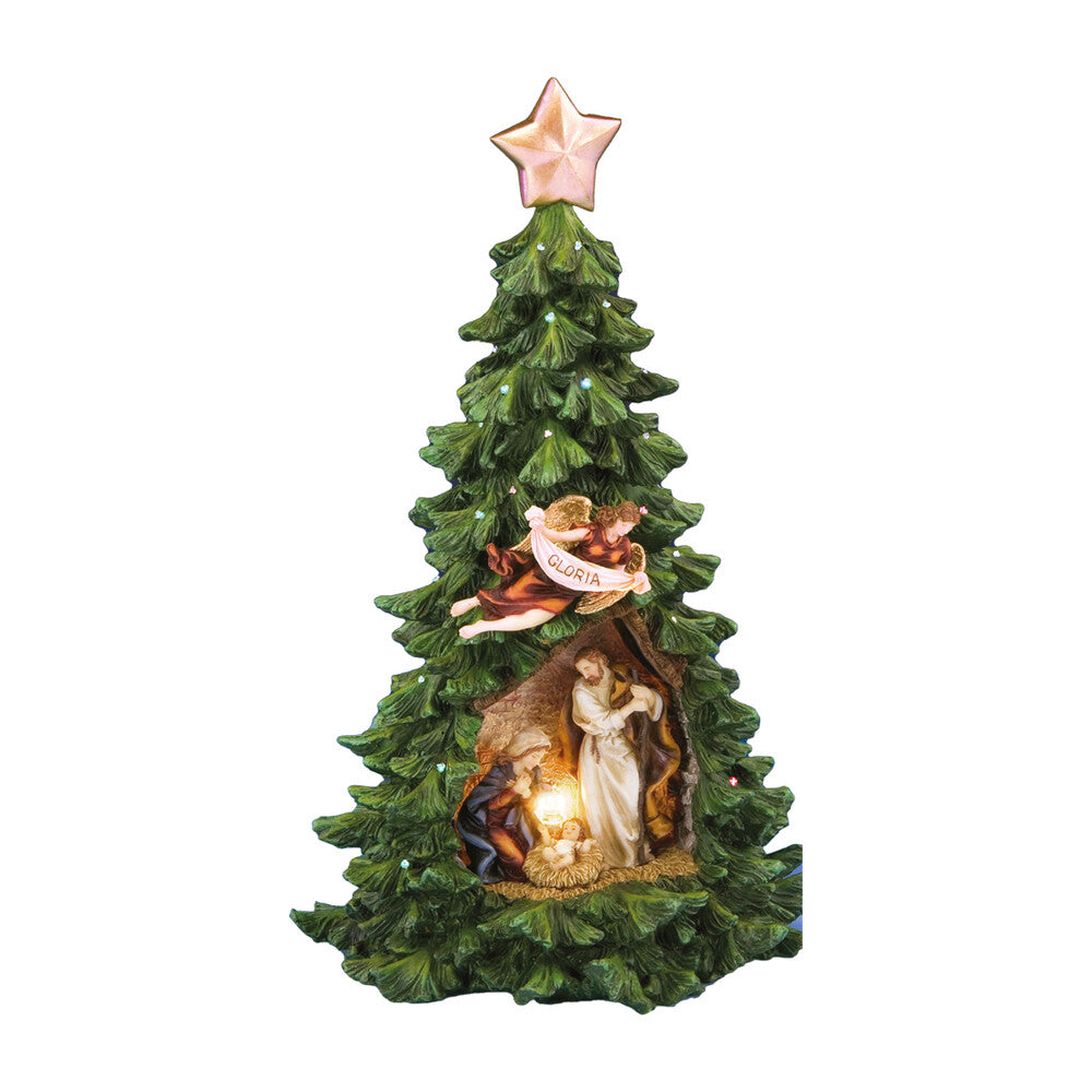 Lighted Christmas Tree