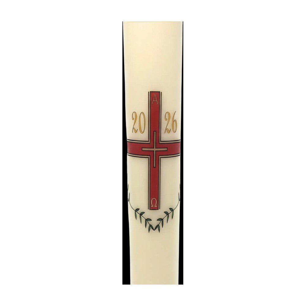3" x 12" Home Paschal Candle with Transfer