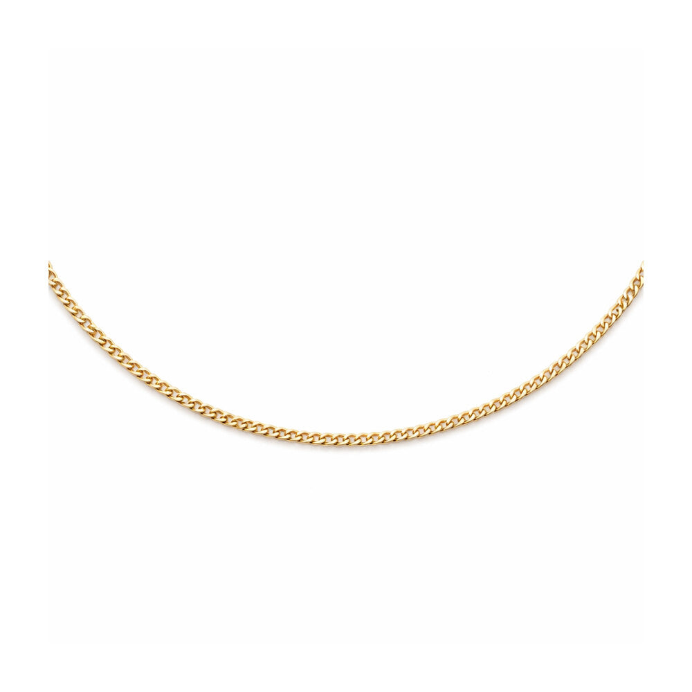18" Gold Plated Brass Chain