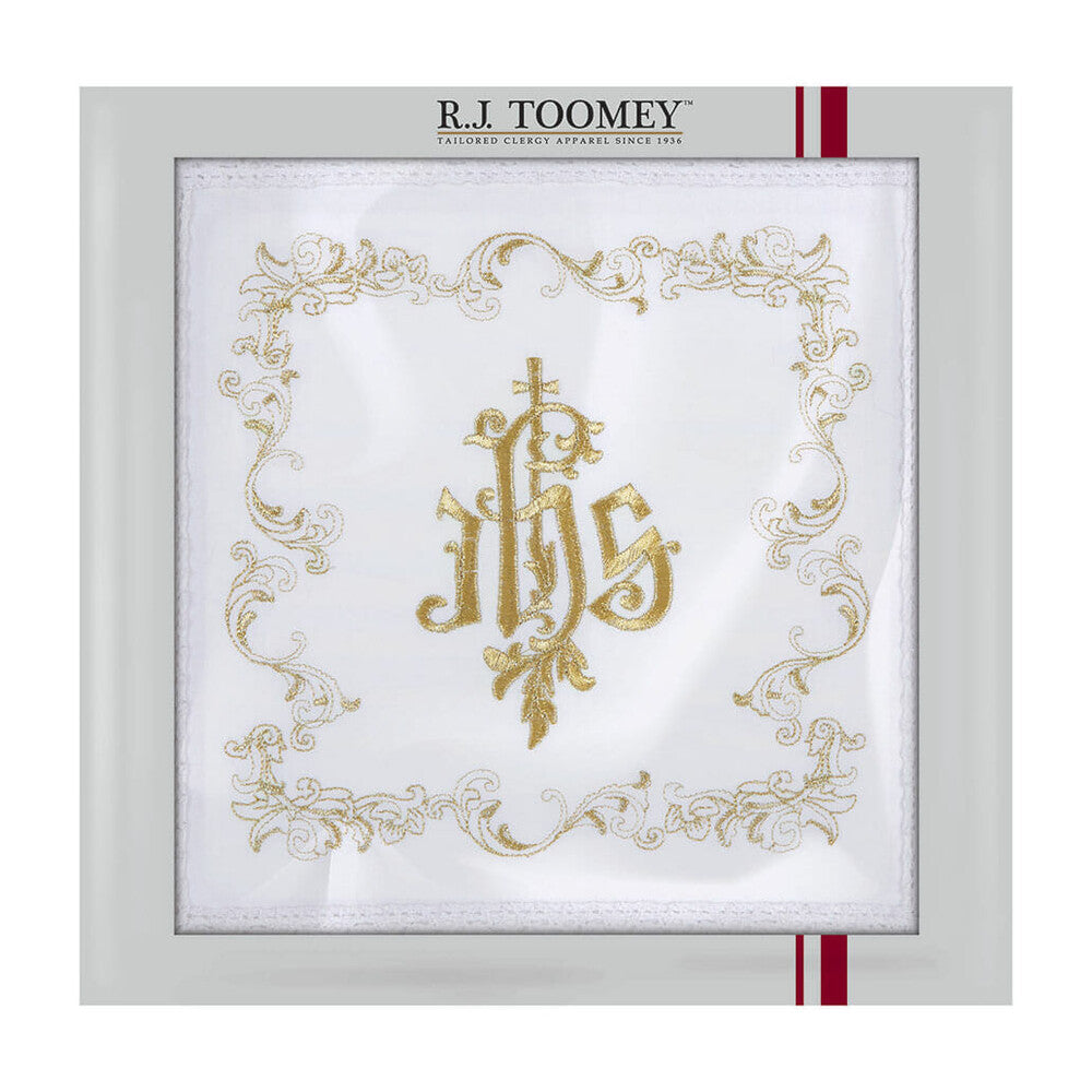 Embroidered IHS Altar Linen Gift Set