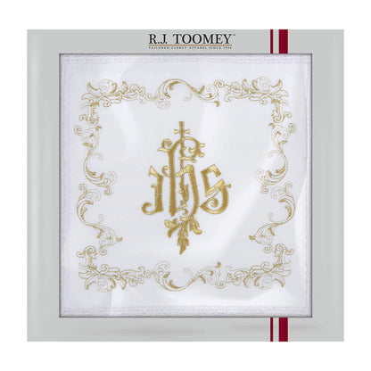 Embroidered IHS Altar Linen Gift Set