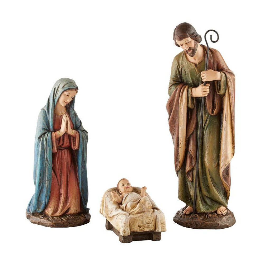 3 Piece Nativity Set - 16"