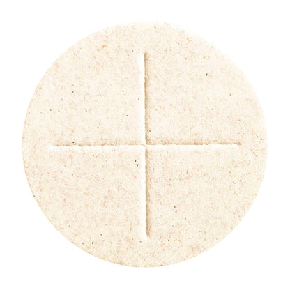 2 3/4" Priest's Altar Bread — Single Cross Sealed Edge, Box of 50