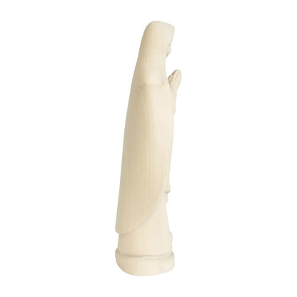 Our Lady of Lourdes Statue and Figurine in Hand-carved Val Gardena Wood