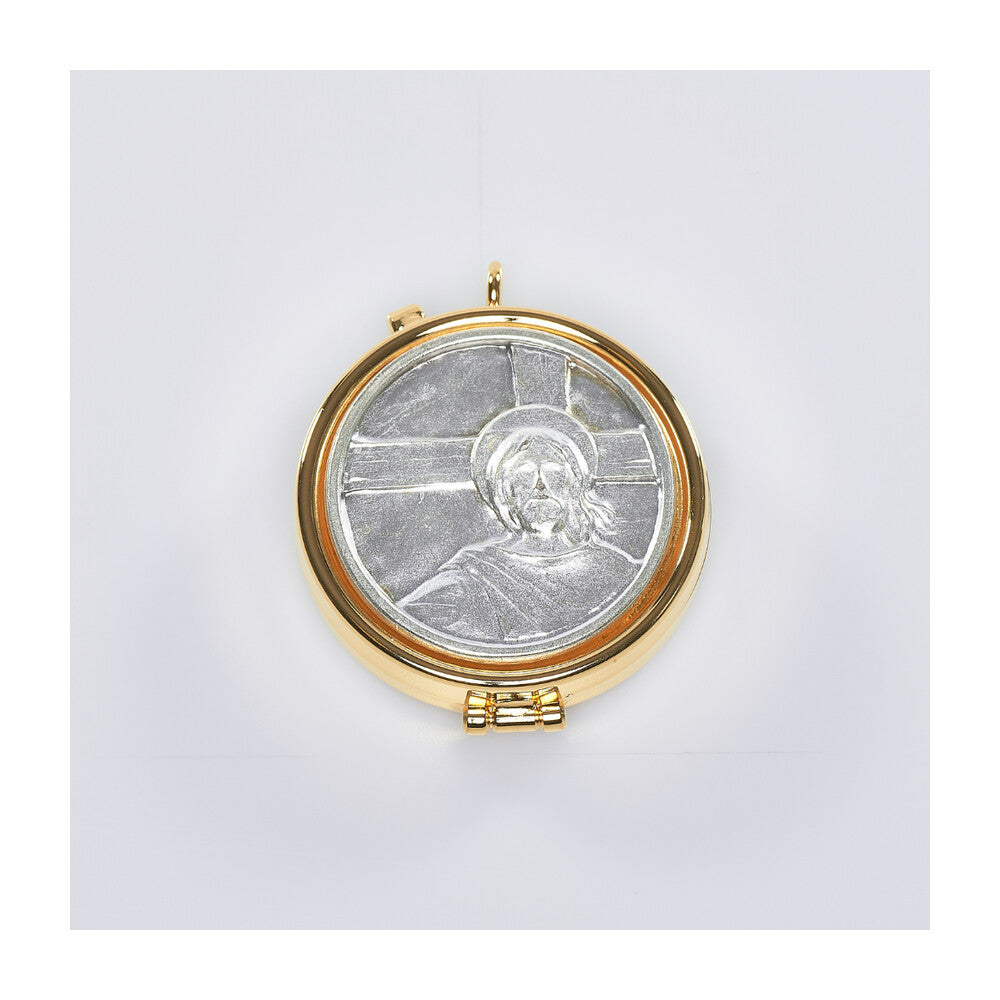 Jesus with Cross 15 Capacity Pyx